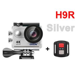 EKEN H9R / H9 Action Caméra Ultra HD 4K / 30 images/seconde WiFi 2.0" 170D Casque sous-marin étanche Caméras d'enregistrement vidéo Caméra sport