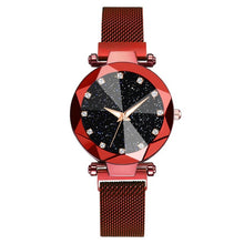 Charger l&#39;image dans la galerie, Ladies Magnetic Starry Sky Clock Luxe Montres Femmes Fashion Diamond Femme Quartz Montres-bracelets Relogio Feminino Zegarek Damski