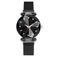 Charger l&#39;image dans la galerie, Ladies Magnetic Starry Sky Clock Luxe Montres Femmes Fashion Diamond Femme Quartz Montres-bracelets Relogio Feminino Zegarek Damski