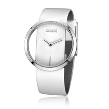 Charger l&#39;image dans la galerie, DOM Montre Femme de luxe mode de luxe Fashion Casual 30 m montres femmes à quartz imperméable à l&#39;eau véritable bracelet en cuir sport Dames élégante fille montre-bracelet montre élégante