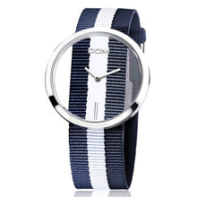 Charger l&#39;image dans la galerie, DOM Montre Femme de luxe mode de luxe Fashion Casual 30 m montres femmes à quartz imperméable à l&#39;eau véritable bracelet en cuir sport Dames élégante fille montre-bracelet montre élégante