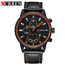 Charger l&#39;image dans la galerie, Nouveau Relogio Masculino Curren Relogio Masculino Quartz Montre Hommes Top Marque de luxe en cuir Montres Hommes Montres Hommes Fashion Casual Sport Horloge Hommes Montres-bracelets