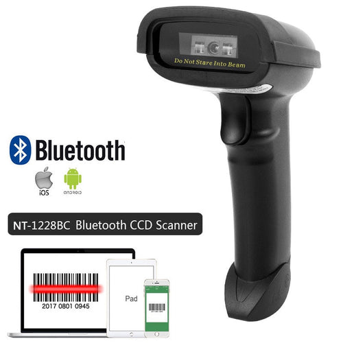 NETUM NT-1698W Lecteur de codes à barres portable sans fil  et NT-1228BL Bluetooth 1D/2D QR Lecteur de codes à barres PDF417 pour IOS Android IPAD ordinateur